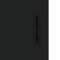 Preview: Wandschrank Schwarz 60x31x60 cm Holzwerkstoff