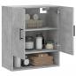 Preview: Wandschrank Betongrau 60x31x70 cm Holzwerkstoff