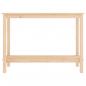 Preview: Konsolentisch 110x40x80 cm Massivholz Kiefer