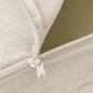 Preview: Aufbewahrungsboxen 2 Stk. Stoff 43x34x23 cm Creme