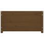 Preview: Tagesbett Honigbraun 80x200 cm Massivholz Kiefer