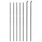Preview: Maschendrahtzaun Anthrazit 1,4x10 m Verzinkter Stahl