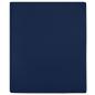 Preview: Spannbettlaken 2 Stk. Jersey Marineblau 160x200 cm Baumwolle