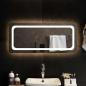 Preview: LED-Badspiegel 90x40 cm