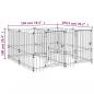 Preview: Outdoor-Hundezwinger Stahl 3,75 m²