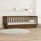 Preview: Tagesbett Honigbraun 80x200 cm Massivholz Kiefer
