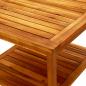 Preview: Couchtisch 60x60x45 cm Massivholz Akazie