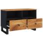Preview: ARDEBO.de - TV-Schrank 70x33x46 cm Massivholz Akazie