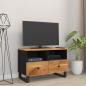 Preview: TV-Schrank 70x33x46 cm Massivholz Akazie