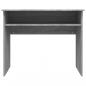 Preview: Schreibtisch Grau Sonoma 90x50x74 cm Holzwerkstoff	
