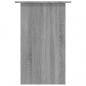 Preview: Schreibtisch Grau Sonoma 90x50x74 cm Holzwerkstoff	
