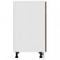 Preview: Unterschrank mit Schublade Braun Eichen-Optik 30x46x81,5 cm