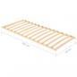 Preview: Lattenrost mit 13 Latten 90x200 cm