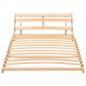 Preview: Lattenrost mit 13 Latten Verstellbares Kopfteil 70x200 cm