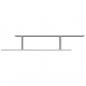 Preview: TV-Wandregal Grau Sonoma 125x18x23 cm Holzwerkstoff
