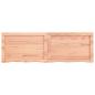 Preview: Wandregal Hellbraun 120x40x(2-4) cm Massivholz Eiche Behandelt