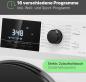 Preview: Bomann Waschmaschine WA 7196, Frontlader, 9kg , 60 cm breit, 16 Programme, 1400U/Min, weiß *ANGEBOT*