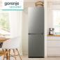 Preview: Gorenje NRK418ECS4 Kühl-Gefrierkombination, grau, 256L, 55cm breit, LED Beleuchtung, NoFrost Plus *ANGEBOT*