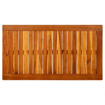 Garten-Couchtisch 90x50x36 cm Massivholz Akazie