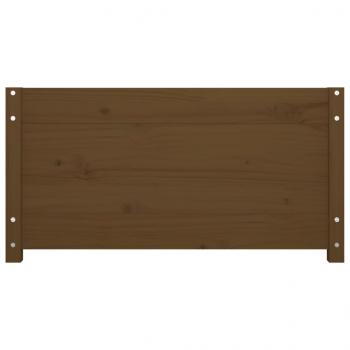 Tagesbett Honigbraun 90x200 cm Massivholz Kiefer