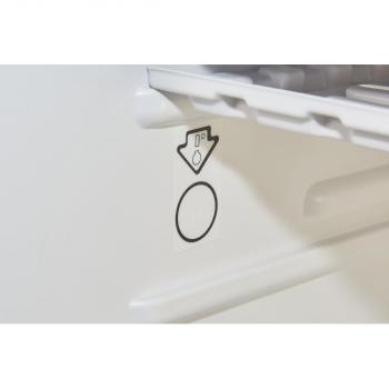 Exquisit KS86-0-090E Kühlschrank, 44,5cm breit, 79 L, LED, weiß