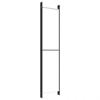 6-tlg. Paravent Weiß 300x220 cm Stoff