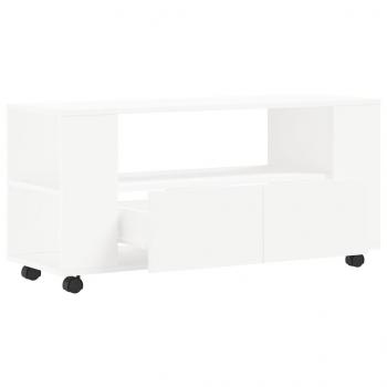 TV-Schrank Weiß 102x34,5x43 cm Holzwerkstoff