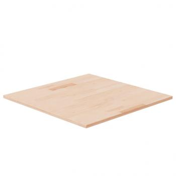 ARDEBO.de - Tischplatte Quadratisch 60x60x1,5 cm Eichenholz Unbehandelt