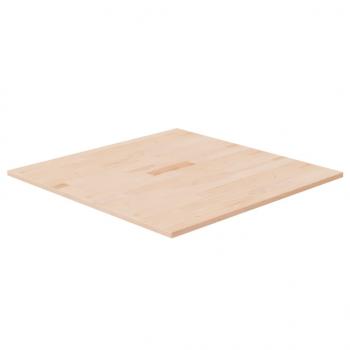 ARDEBO.de - Tischplatte Quadratisch 70x70x1,5 cm Eichenholz Unbehandelt