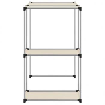 Waschmaschinenregal Creme 87x55x90,5 cm Eisen