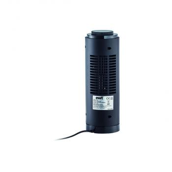 EWT Tischventilator Air Fan, 20W, Aroma-Diffusor, Oszillierend, Schwarz (904300)