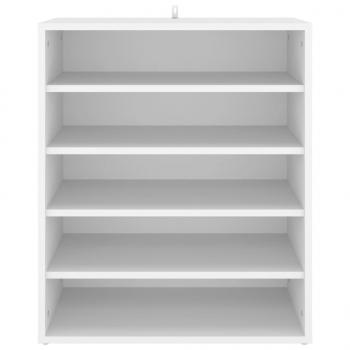 Schuhschrank Weiß 60x35x70 cm Holzwerkstoff