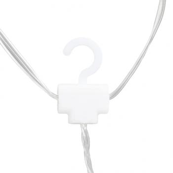 Lichterketten Stern und Mond Fernbedienung 138 LED Blau