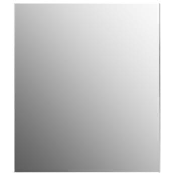 Wandspiegel ohne Rahmen mit LED-Beleuchtung Rechteckig Glas