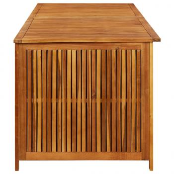Garten-Aufbewahrungsbox 200x80x75 cm Massivholz Akazie