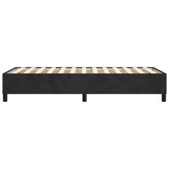 Bettgestell Schwarz 80x200 cm Samt