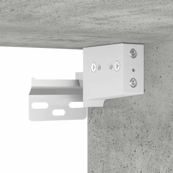 8-tlg. TV-Schrank-Set Betongrau Holzwerkstoff