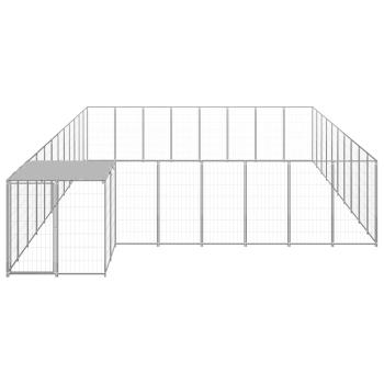 Hundezwinger Silbern 25,41 m² Stahl  