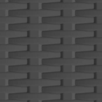 Kunststoffschrank 68x39x92 cm Rattan-Design