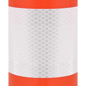 Absperrpfosten 10 Stk. mit Kette 75 cm PE