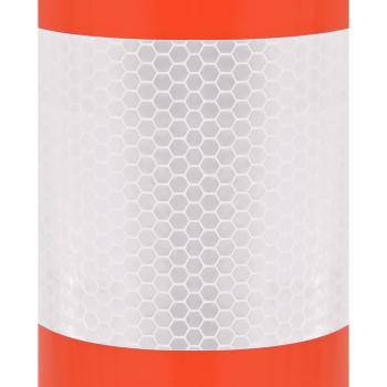 Absperrpfosten 10 Stk. mit Kette 75 cm PE