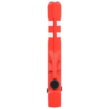 Absperrgitter Faltbar Rot 210x50x105 cm