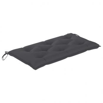 Gartenbank-Auflage Anthrazit 110x50x7 cm Oxford-Gewebe
