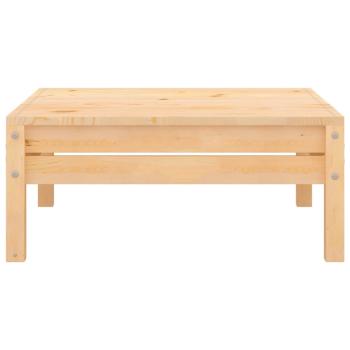 4-tlg. Garten-Lounge-Set Massivholz Kiefer