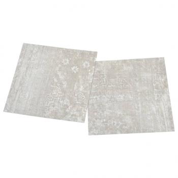 PVC-Fliesen Selbstklebend 20 Stk. 1,86 m² Hellgrau