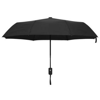 Faltbarer Regenschirm Automatisch Schwarz 95 cm   