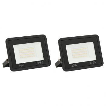 ARDEBO.de - LED-Fluter 2 Stk. 30W Kaltweiß