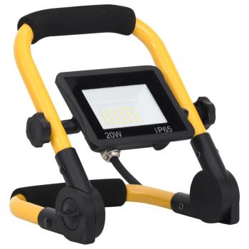 LED-Fluter mit Handgriff 20 W Warmweiß