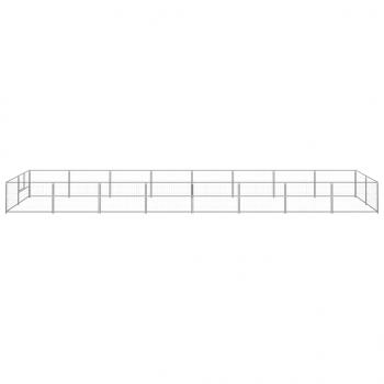 Hundezwinger Silbern 16 m² Stahl