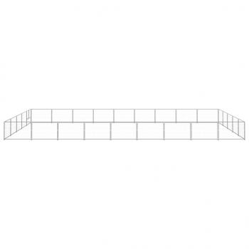 Hundezwinger Silbern 45 m² Stahl